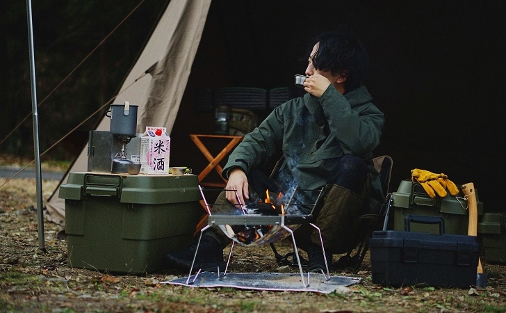 冬キャンプで楽しむ燗酒