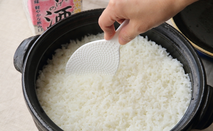 日本酒を使ったご飯