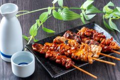 焼き鳥と日本酒