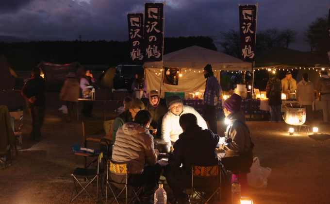 話が弾む参加者